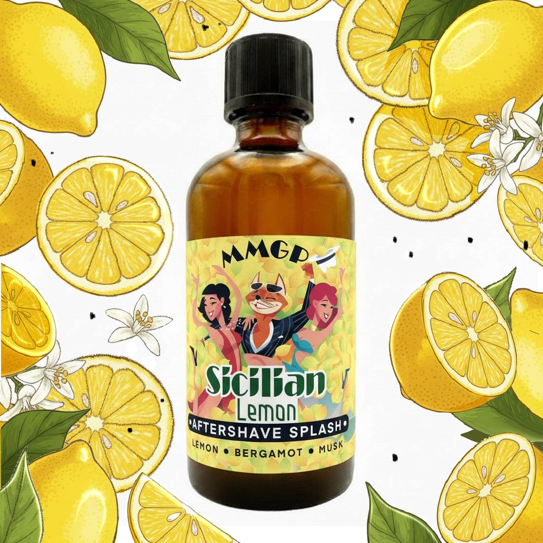 "Sicilian Lemon" (MMGP) Aftershave Splash 100ml