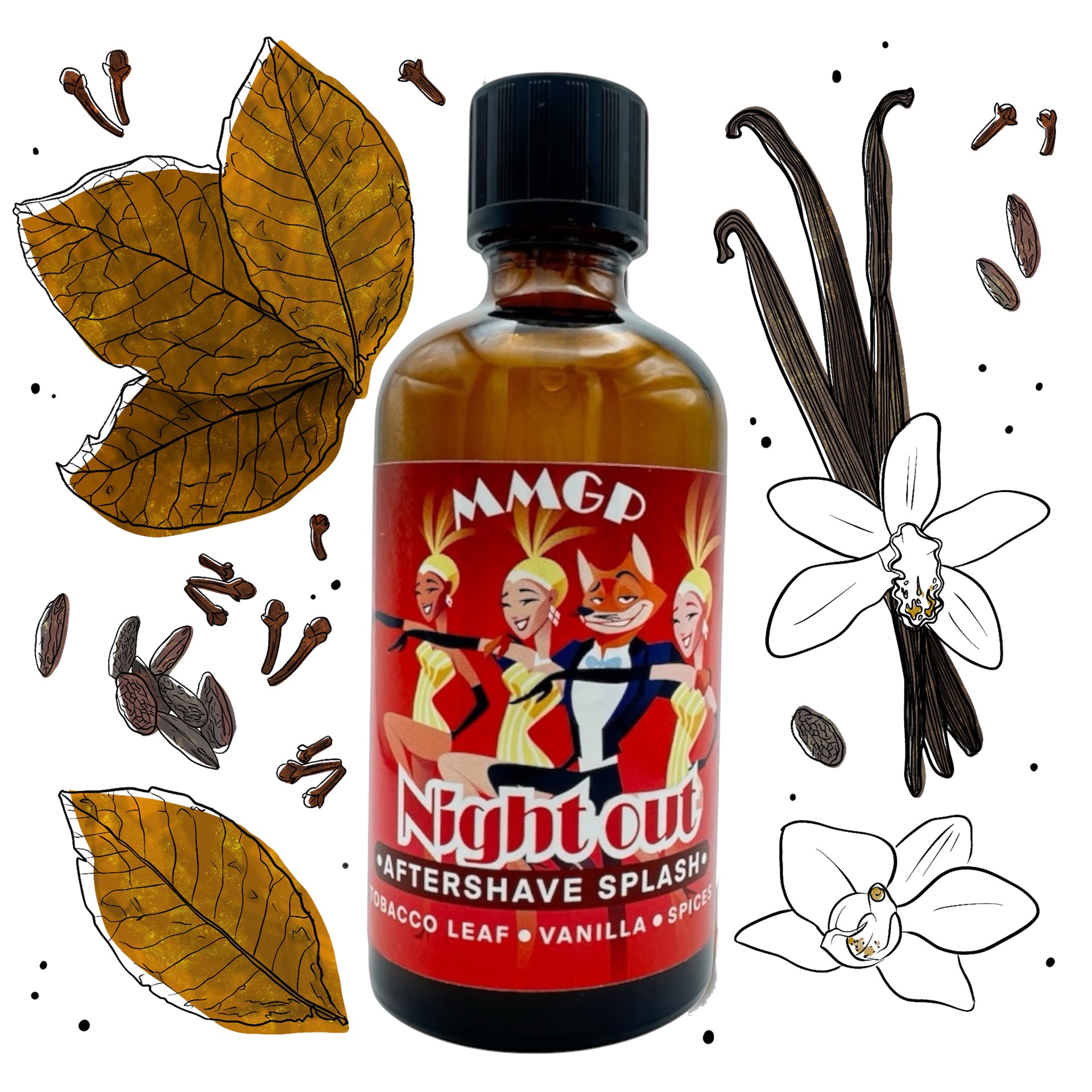 „Night Out“ (MMGP) Aftershave-Splash (100 ml)