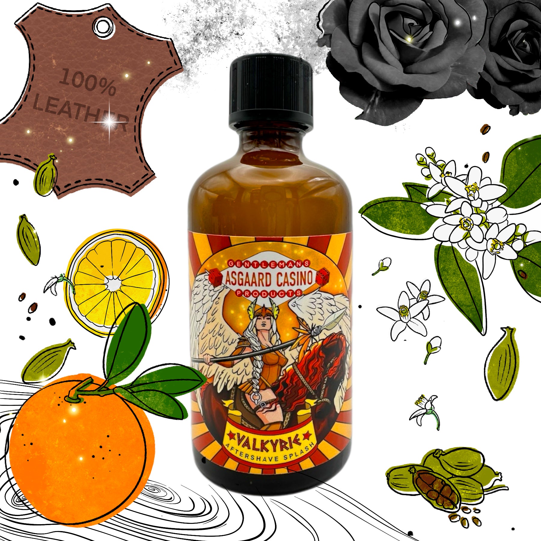 "Valkyrie" (ASGAARD CASINO) Aftershave-Splash (100 ml)