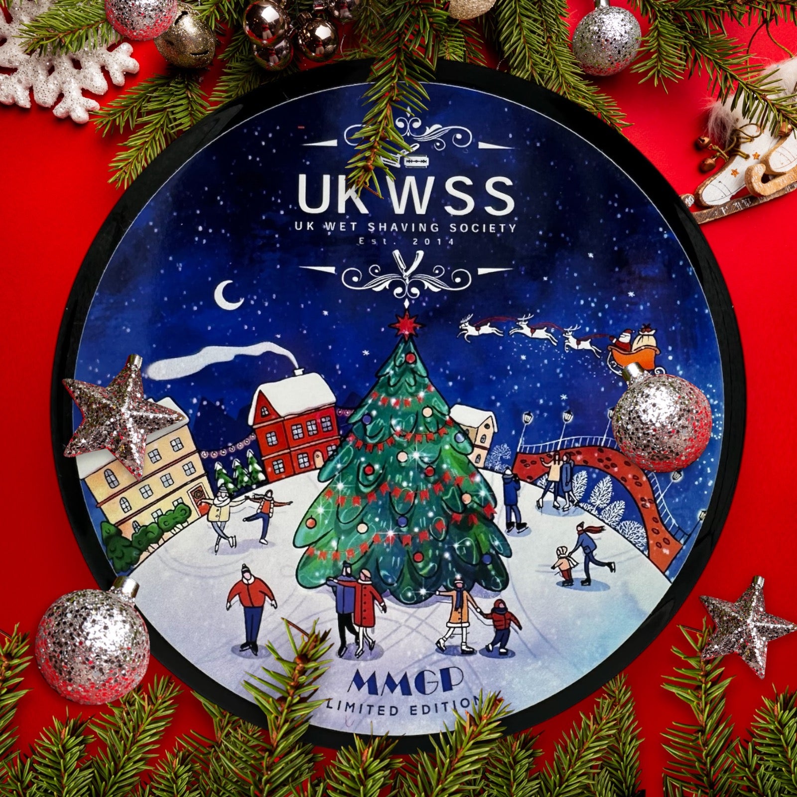 “UKWSS” (MMGP) Christmas Limited Edition Shaving soap