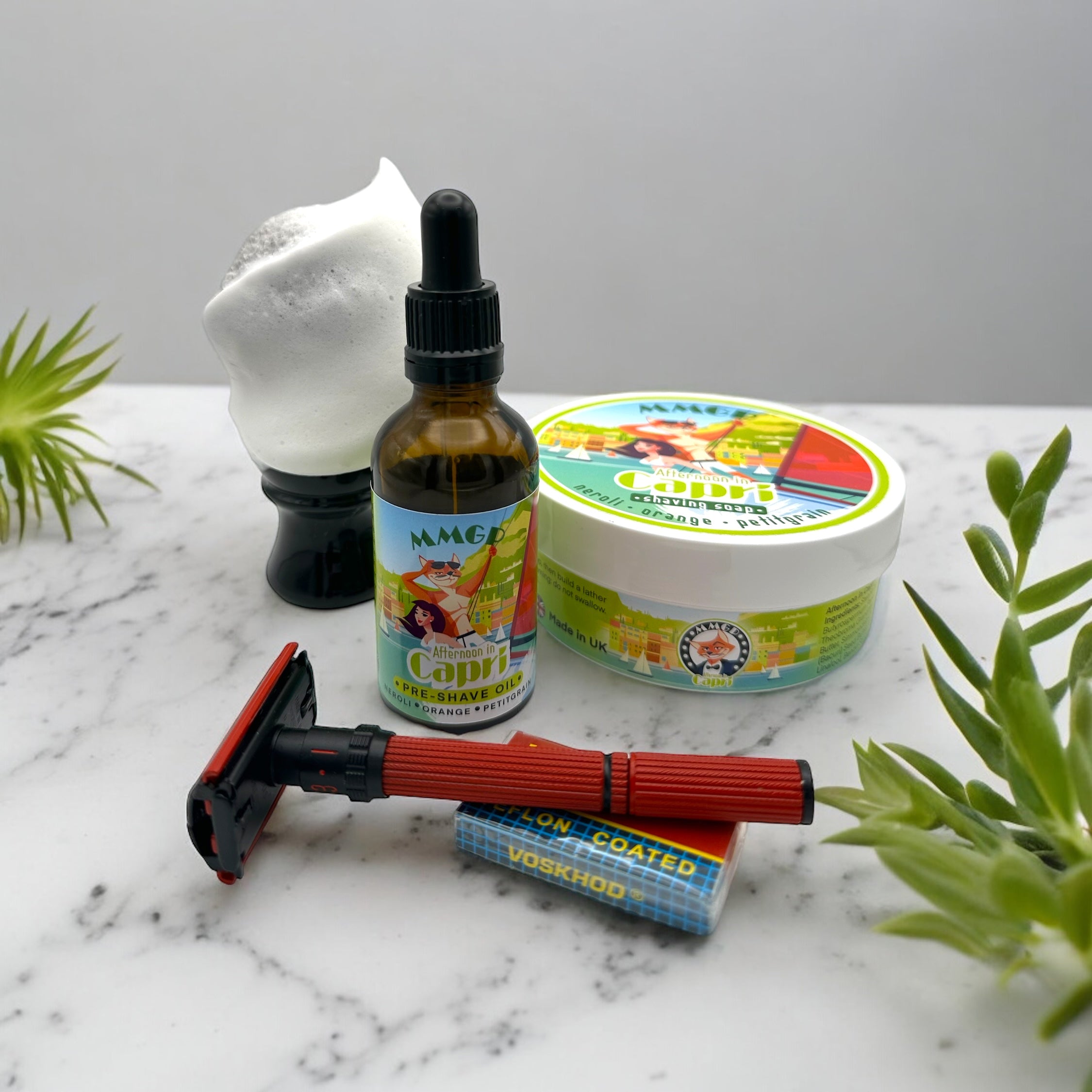 “Afternoon in Capri” (MMGP) artisan premium pre-shave oil (50 ml)