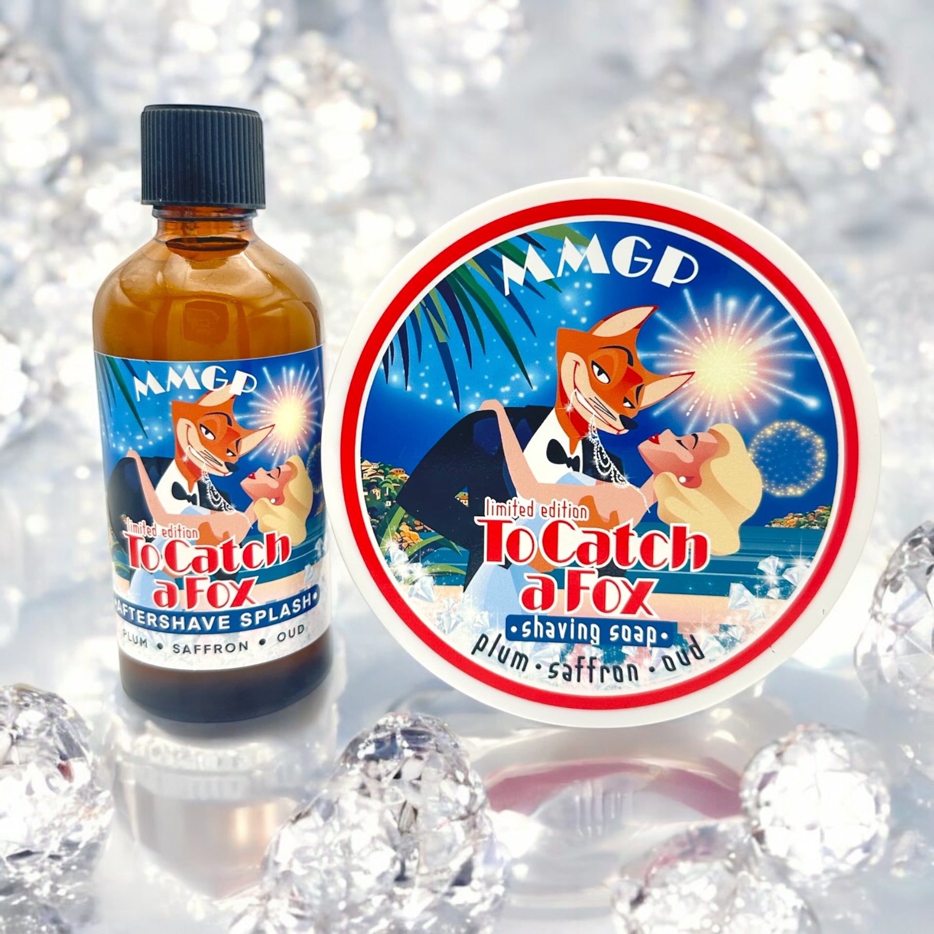 "To Catch A Fox" (MMGP) Aftershave Splash und Rasierseife Limitierte Edition