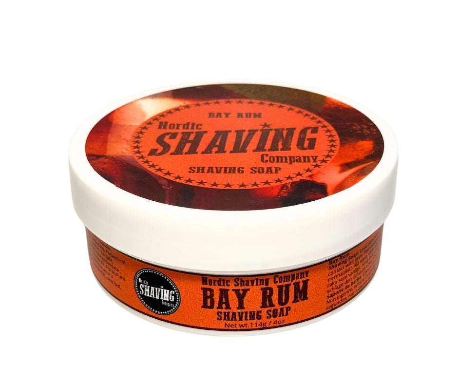Nordic Shaving Company Shaving Soap Bay Rum 114g
