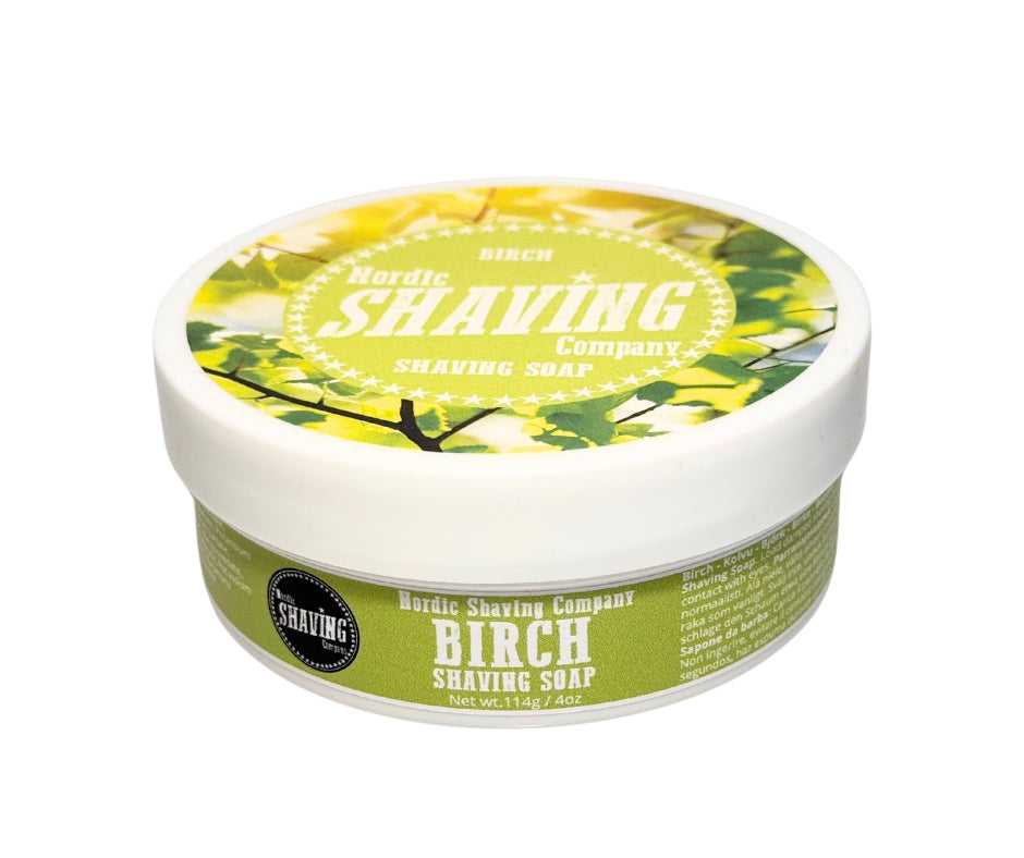 Nordic Shaving Company Shaving Soap Birch 114g