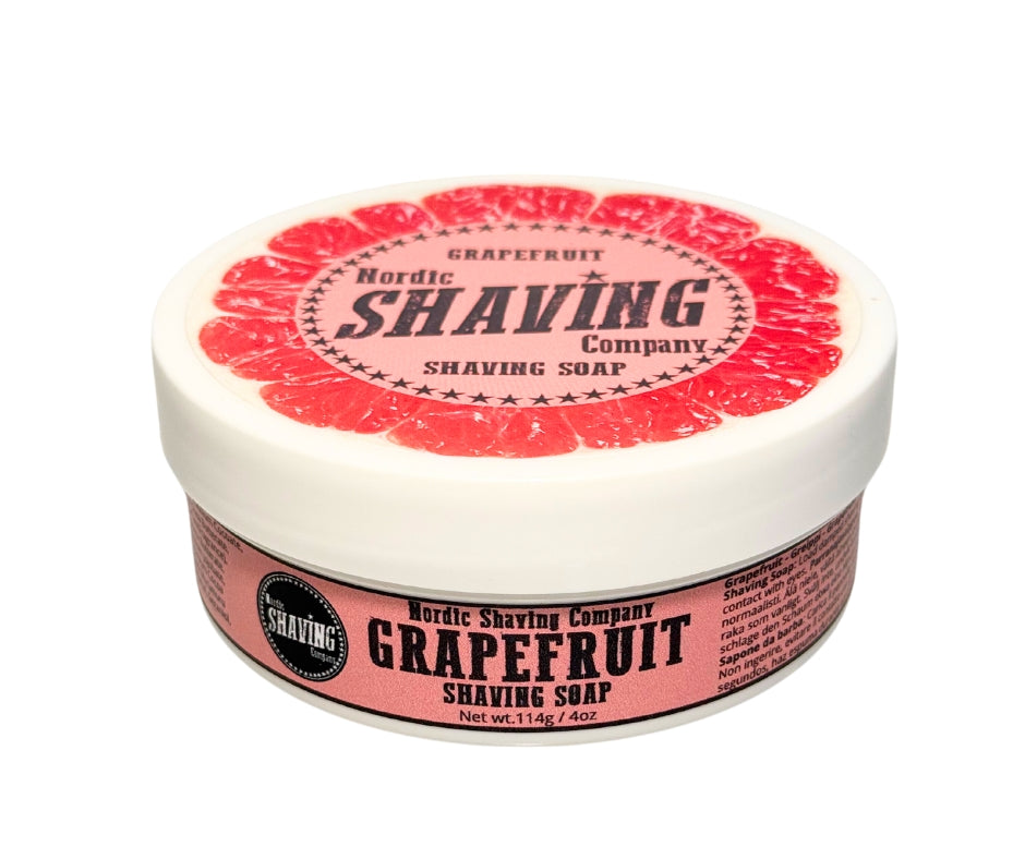 Nordic Shaving Company Shaving Soap Grapefruit 114g