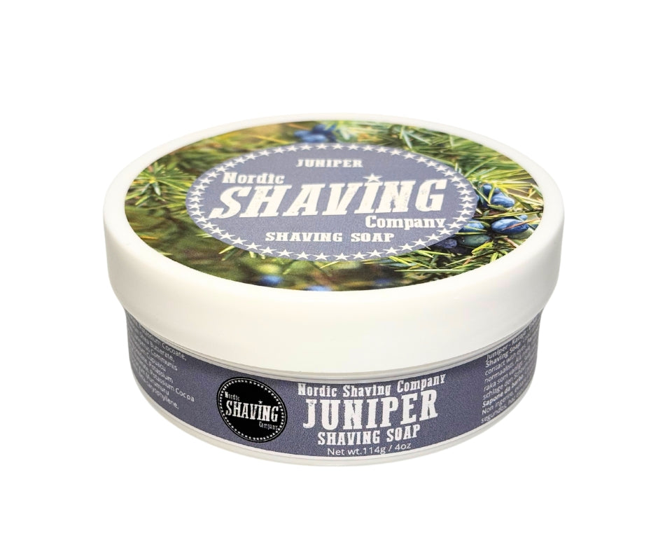 Nordic Shaving Company Shaving Soap Juniper 114g