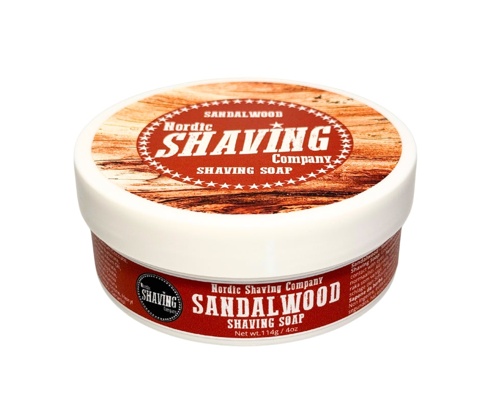 Nordic Shaving Company Shaving Soap Sandalwood 114g