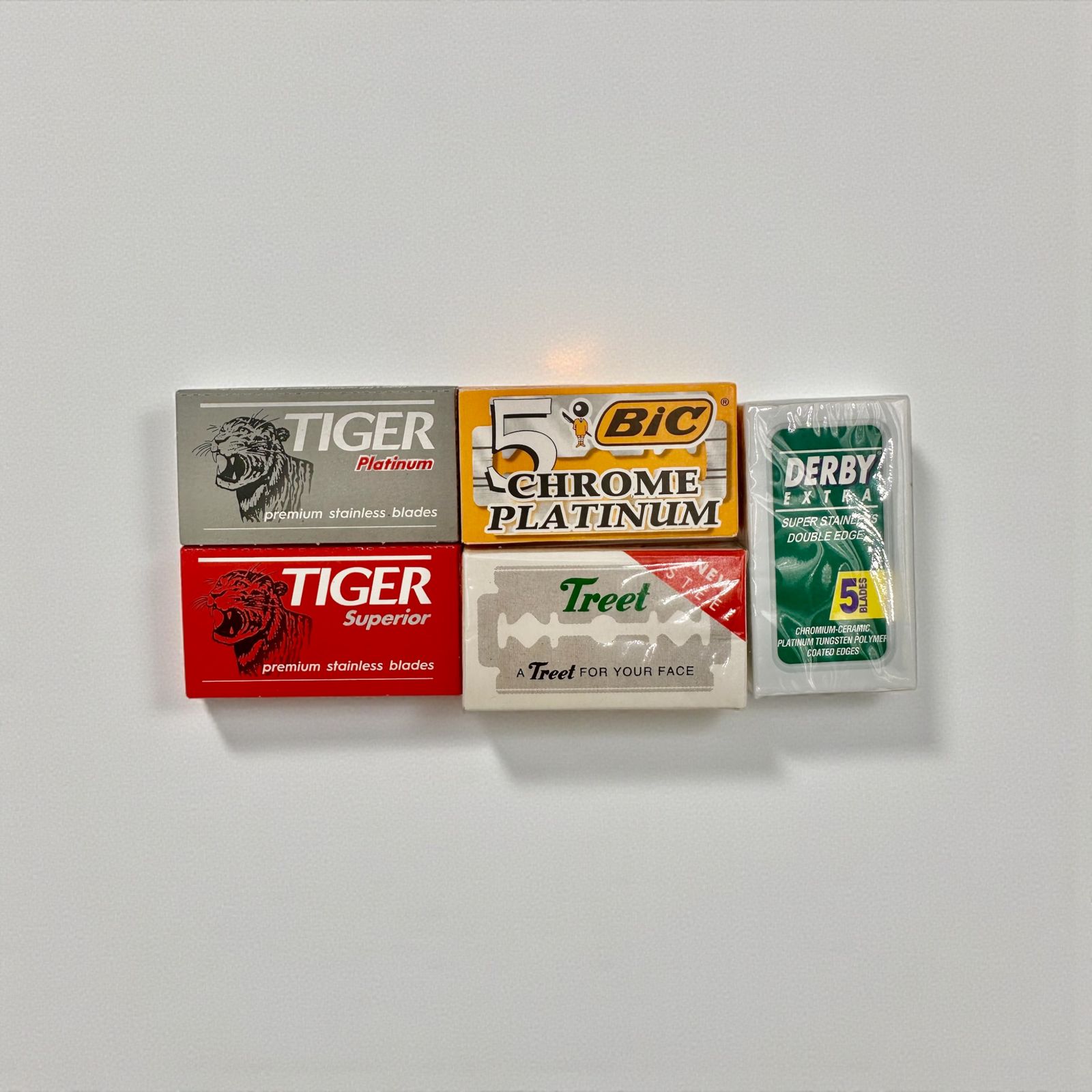 Double Edge Razor Blade sample pack 5