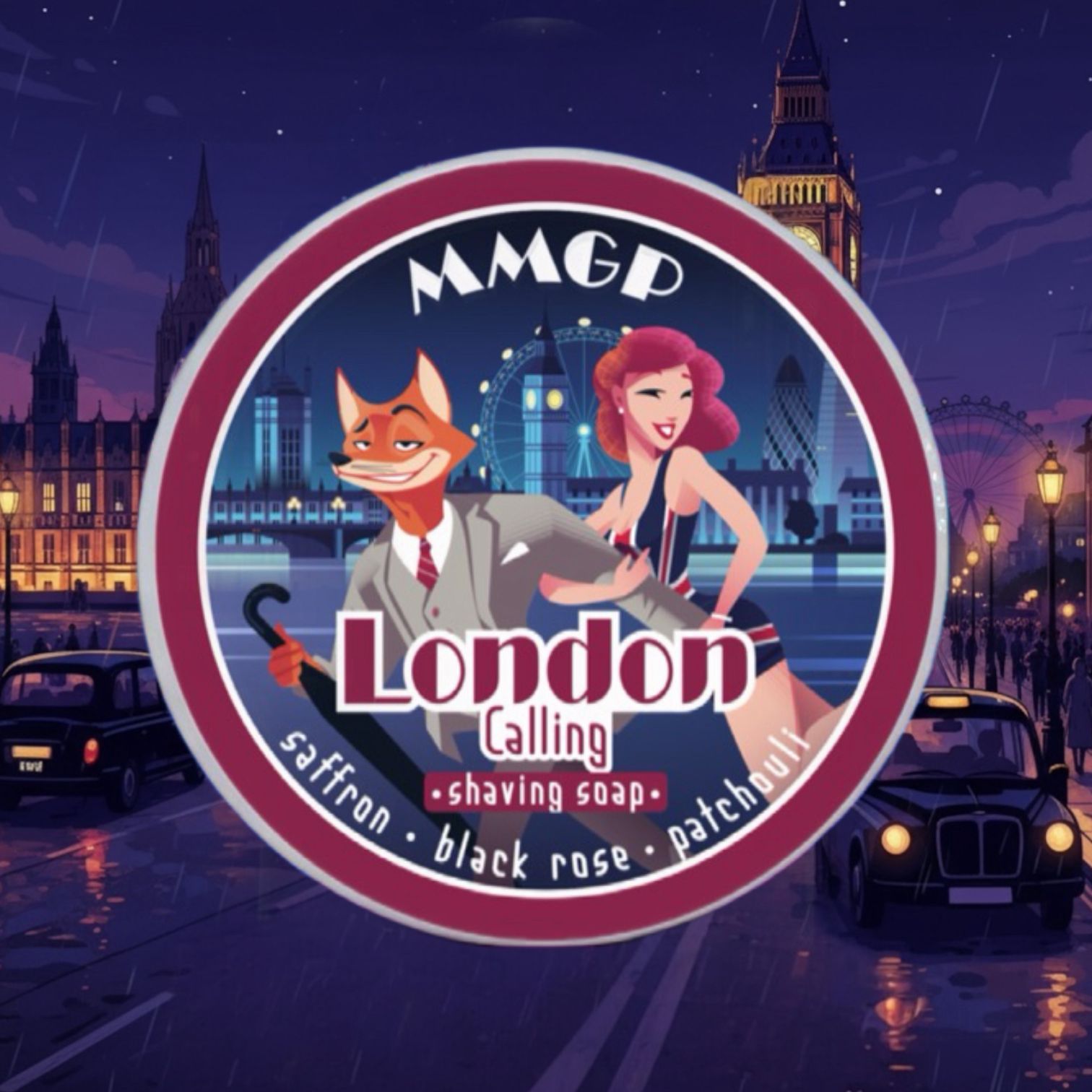 "London Calling" (MMGP) Shaving Soap 100g