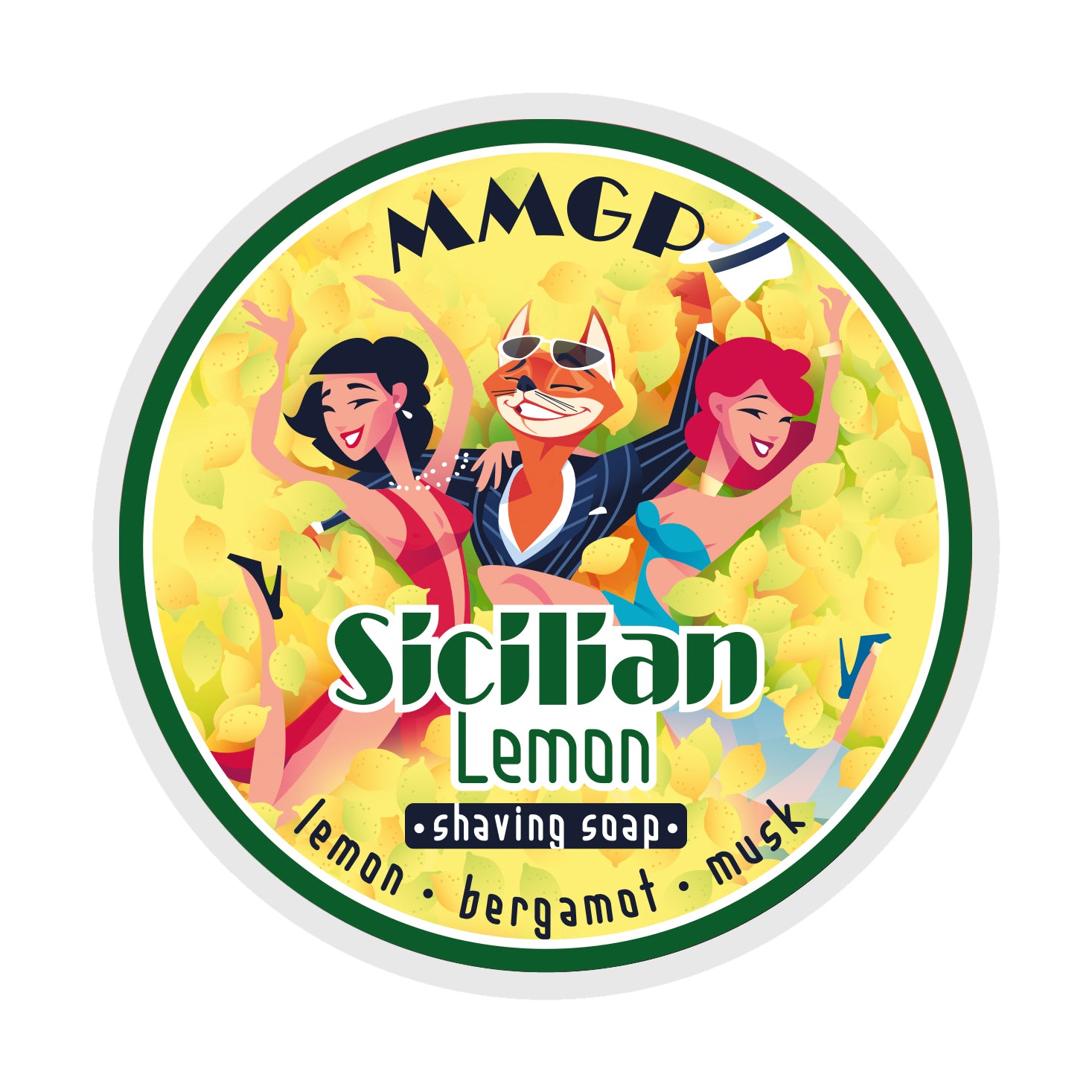 "Sicilian Lemon" (MMGP) Shaving soap 100g