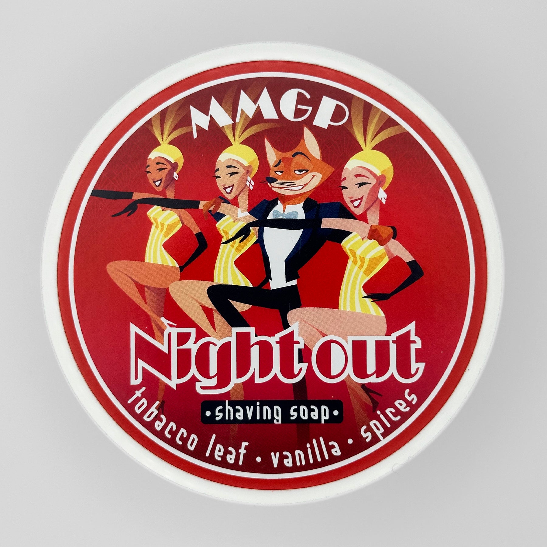 “Night Out” (MMGP) 7 butters premium artisan shaving soap (114g or 4 ounces)