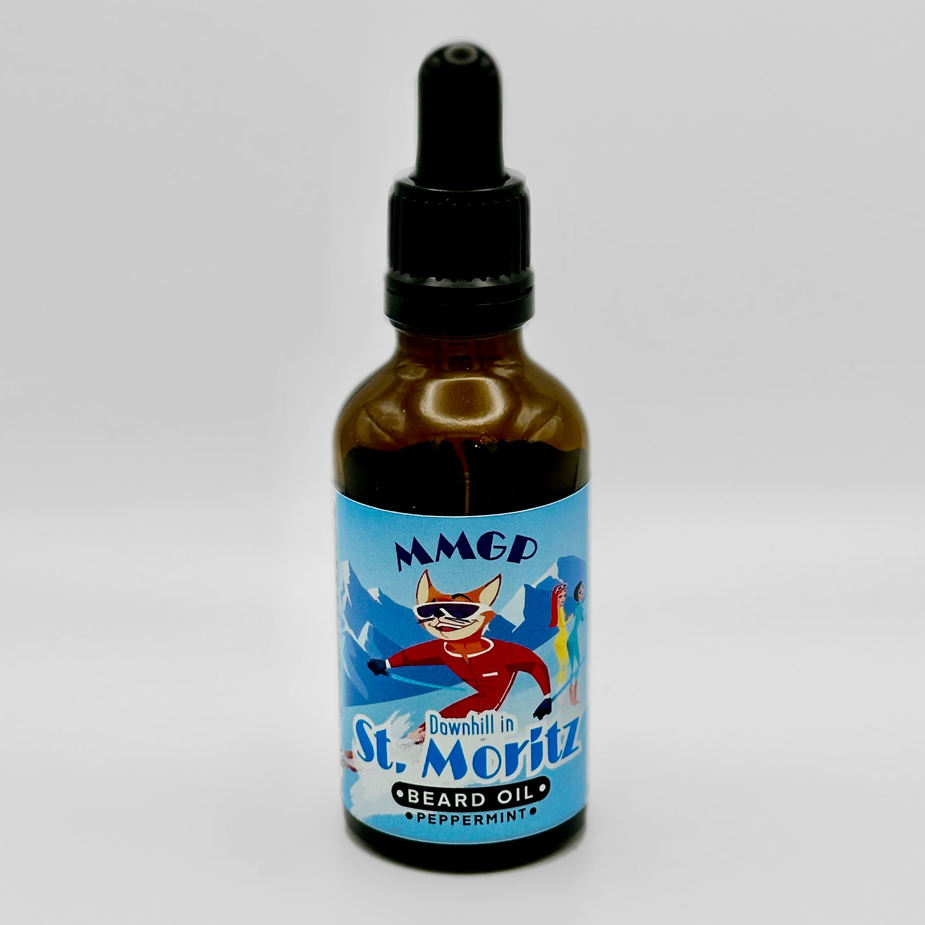 “Downhill in St Moritz” (MMGP) artisan premium beard oil (50 ml)