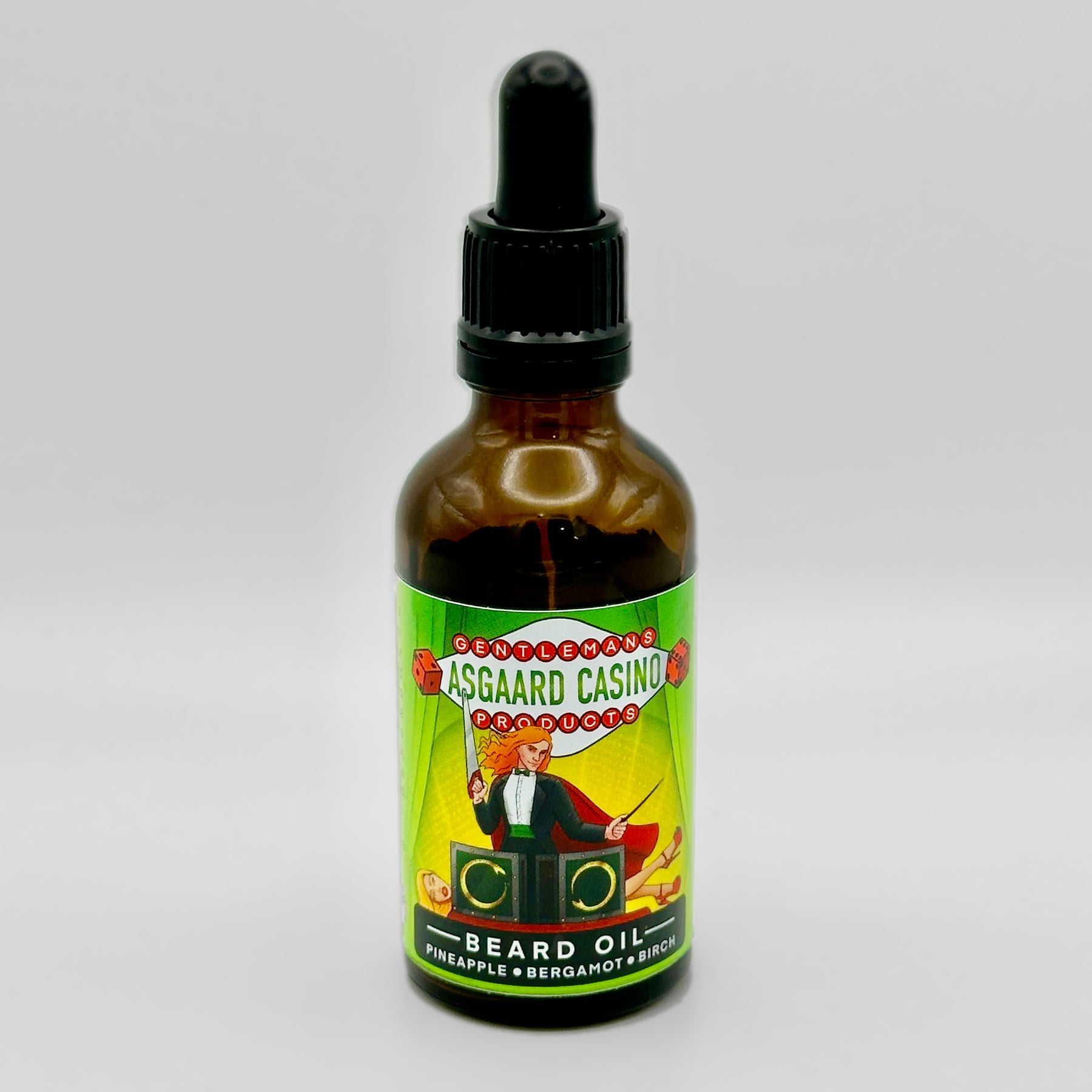 “Loki” (ASGAARD CASINO) artisan premium beard oil (50 ml)