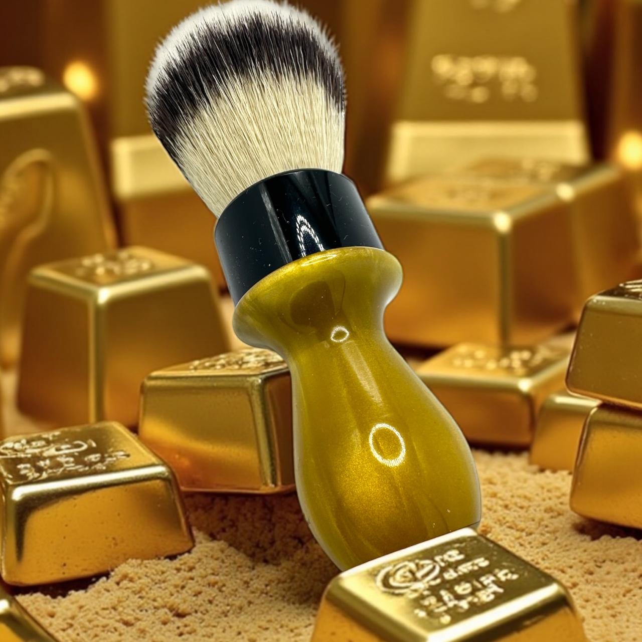 Asgaard Casino 24mm synthetic G10 Gold Shaving Brush
