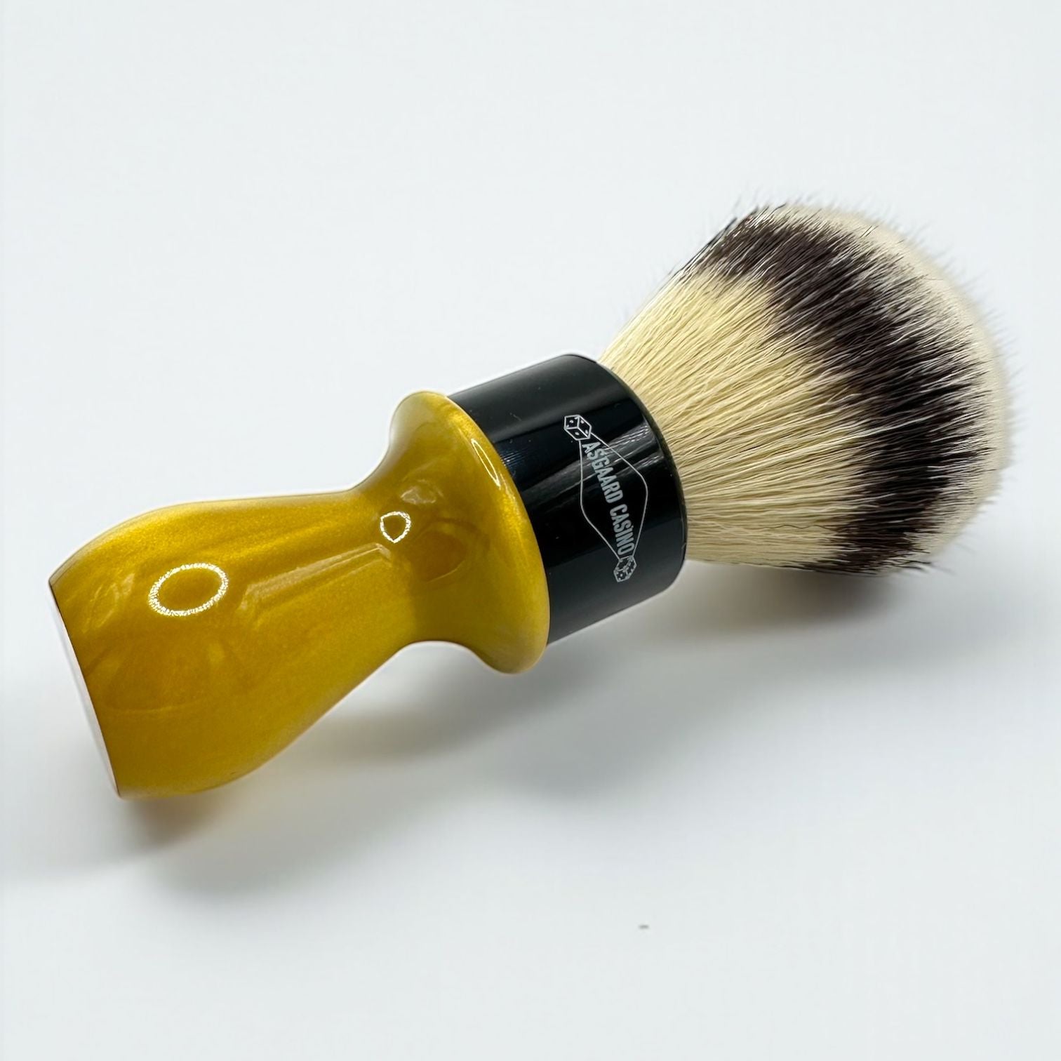 Asgaard Casino 24mm synthetic G10 Gold Shaving Brush