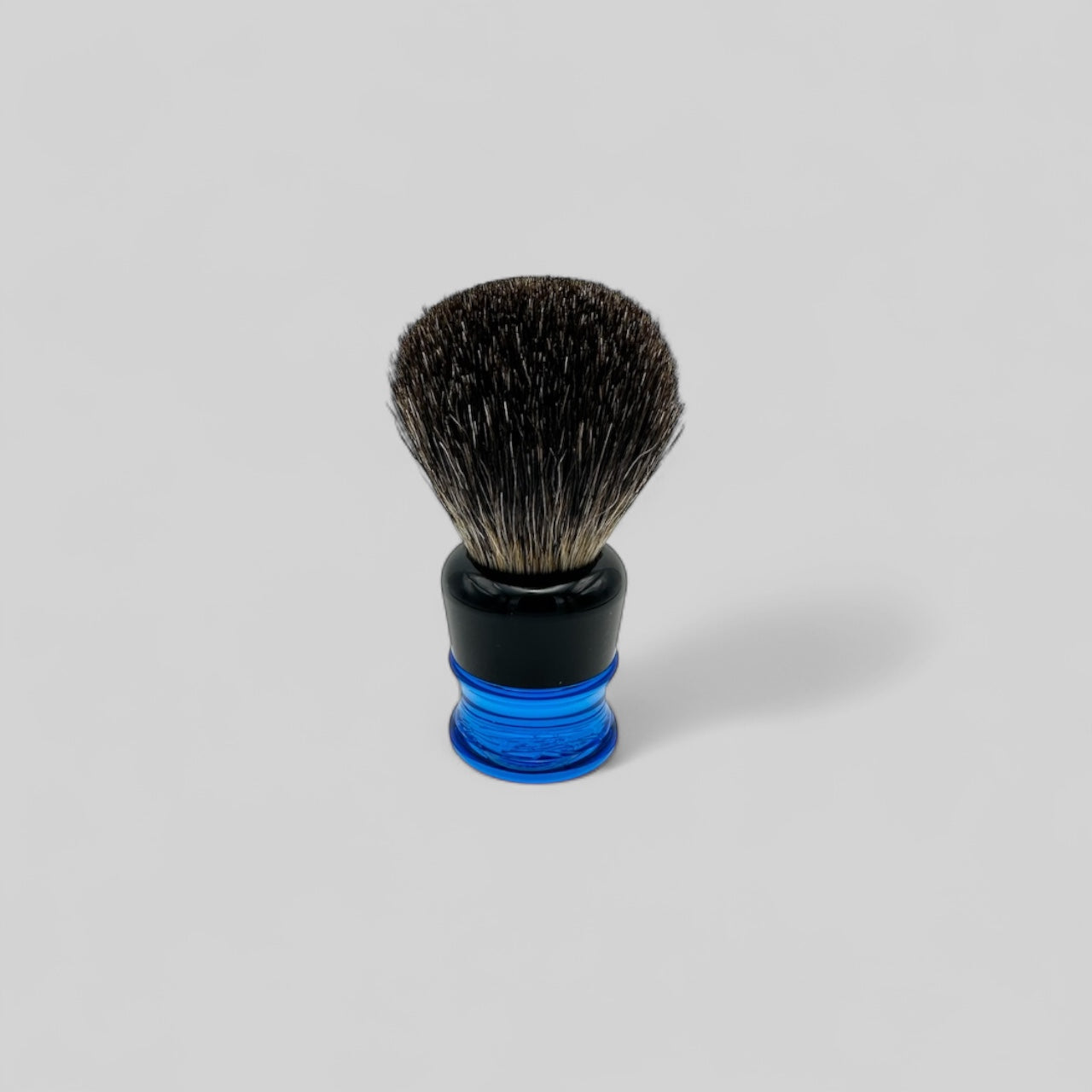 RAINBOW COLLECTION - BLUE - 26 mm selected black badger knot (MMGP-13)
