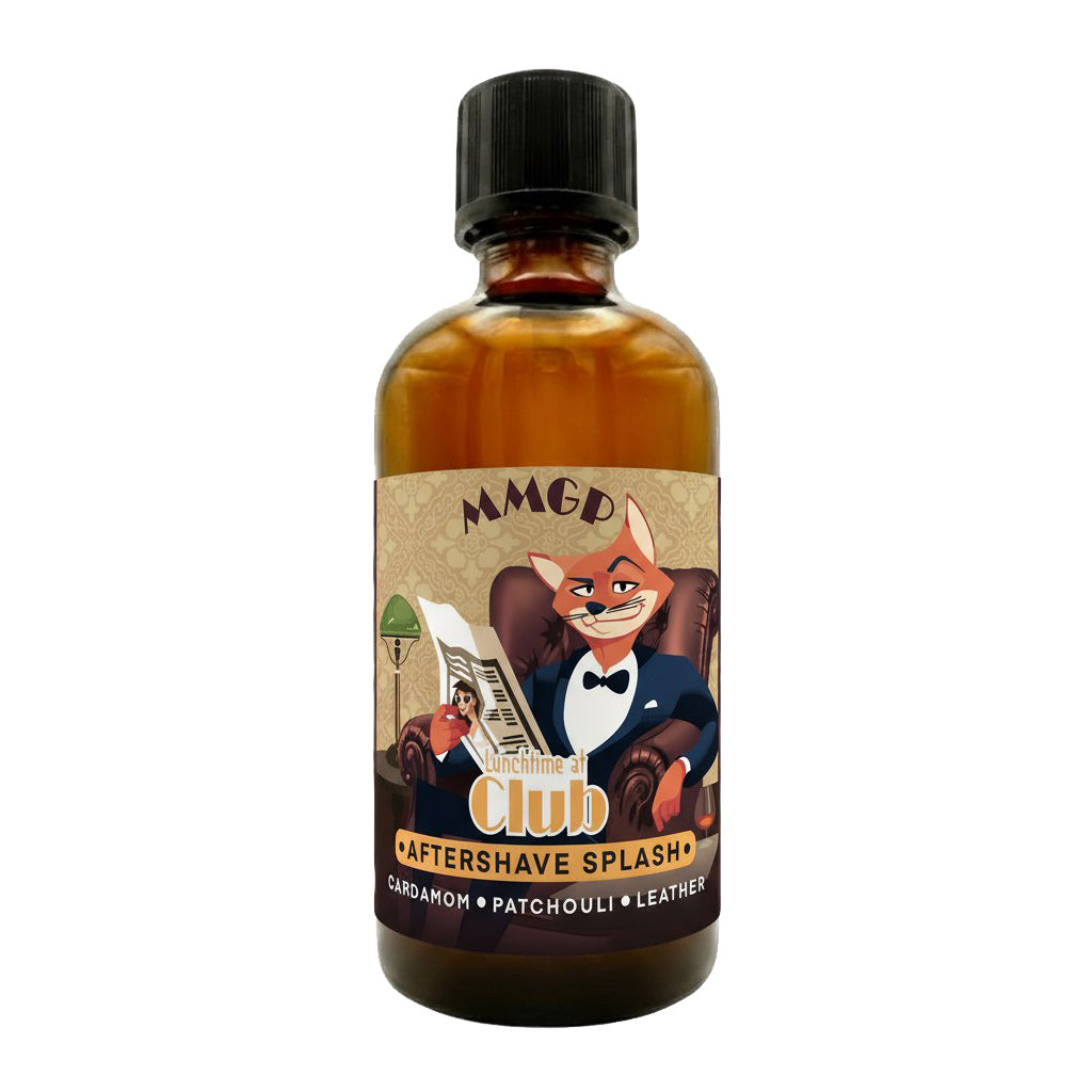 "Lunchtime at the Club" (MMGP) Aftershave splash (100ml)