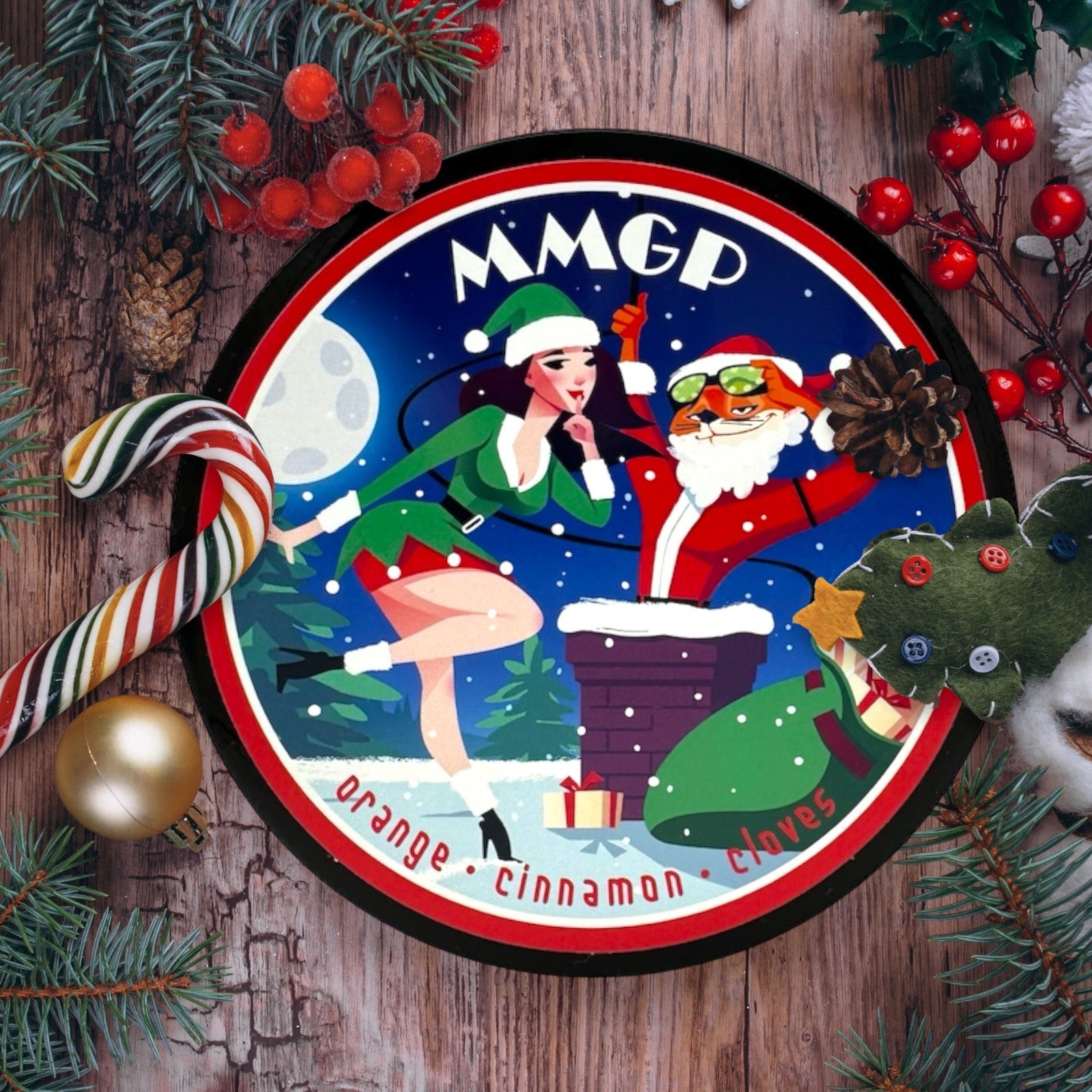 "Merry Christmas" (MMGP) Limited Edition Shaving Soap