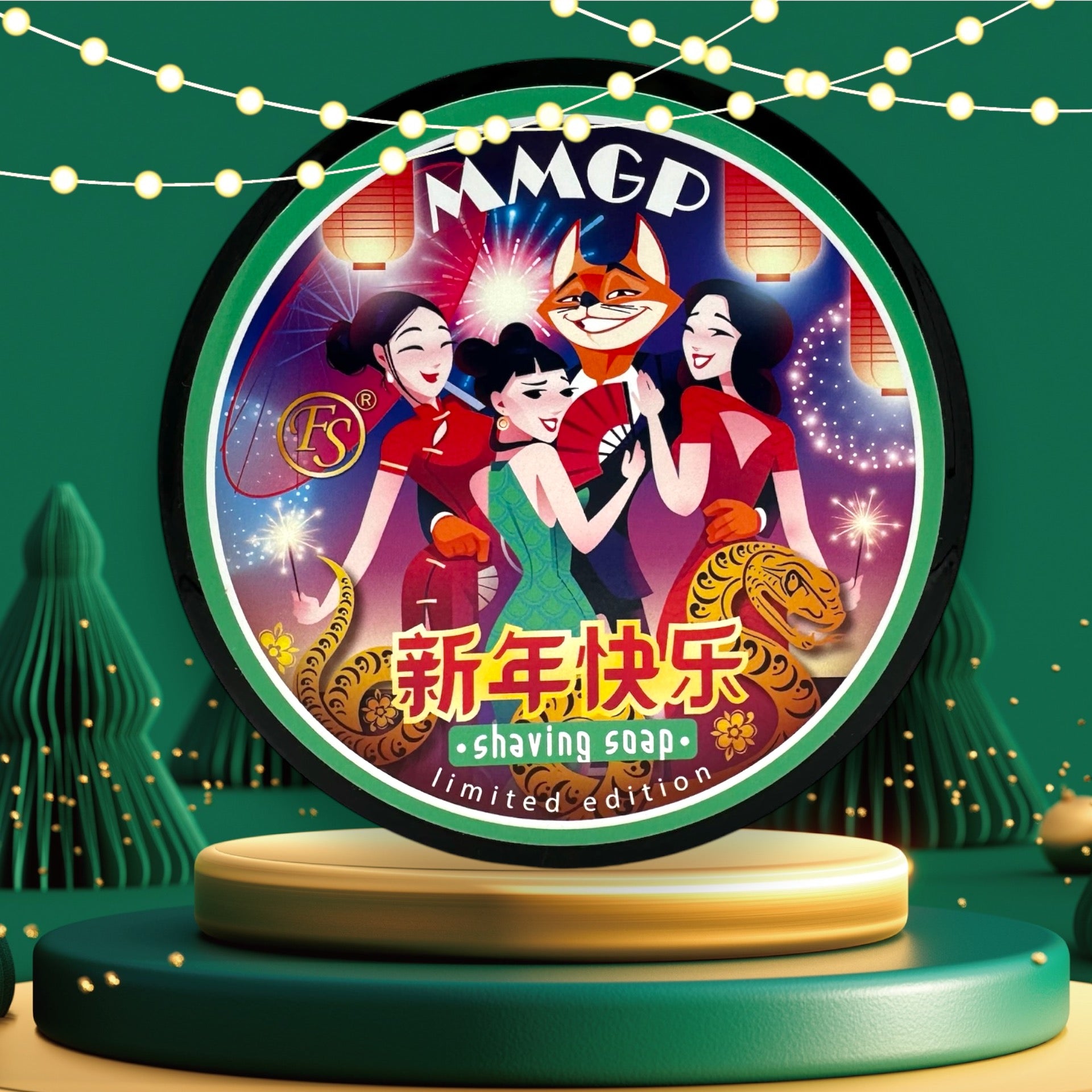 “Chinese New Year” (MMGP) Limited Edition Shaving Soap