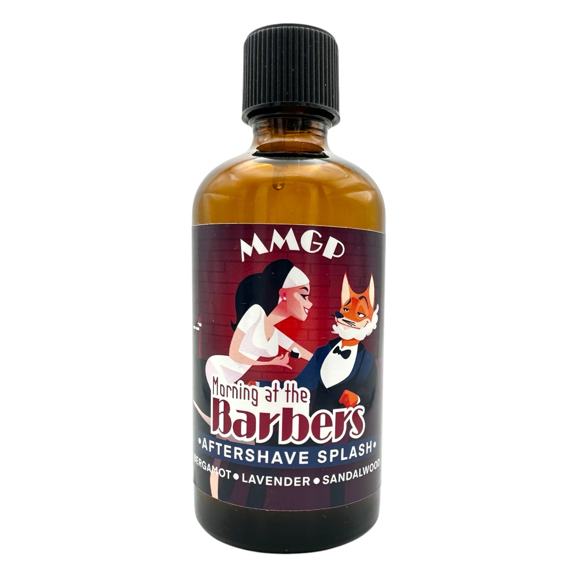 “Morning at the Barbers” (MMGP) aftershave splash (100ml)