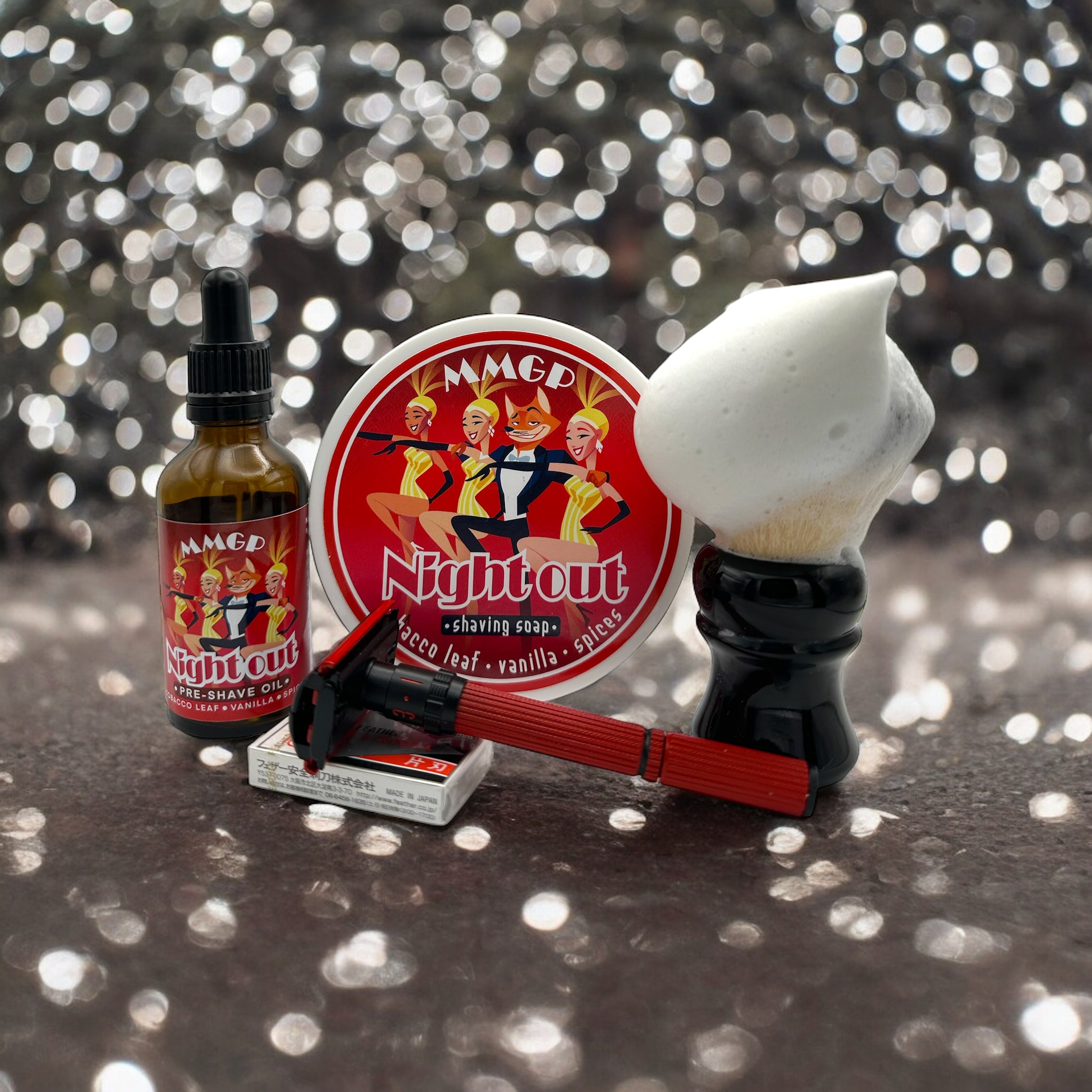 “Night Out” (MMGP) artisan premium pre-shave oil (50 ml)