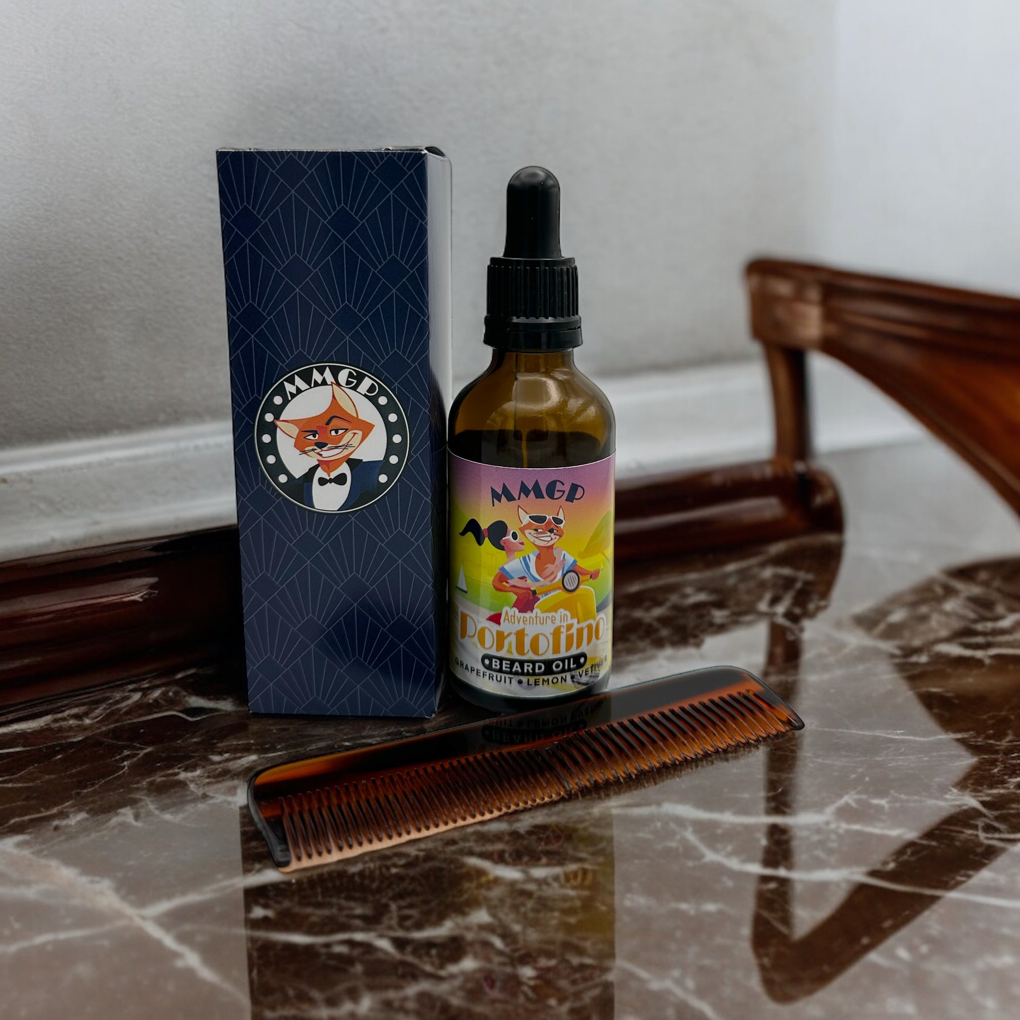 “Adventure in Portofino” (MMGP) artisan premium beard oil (50 ml)