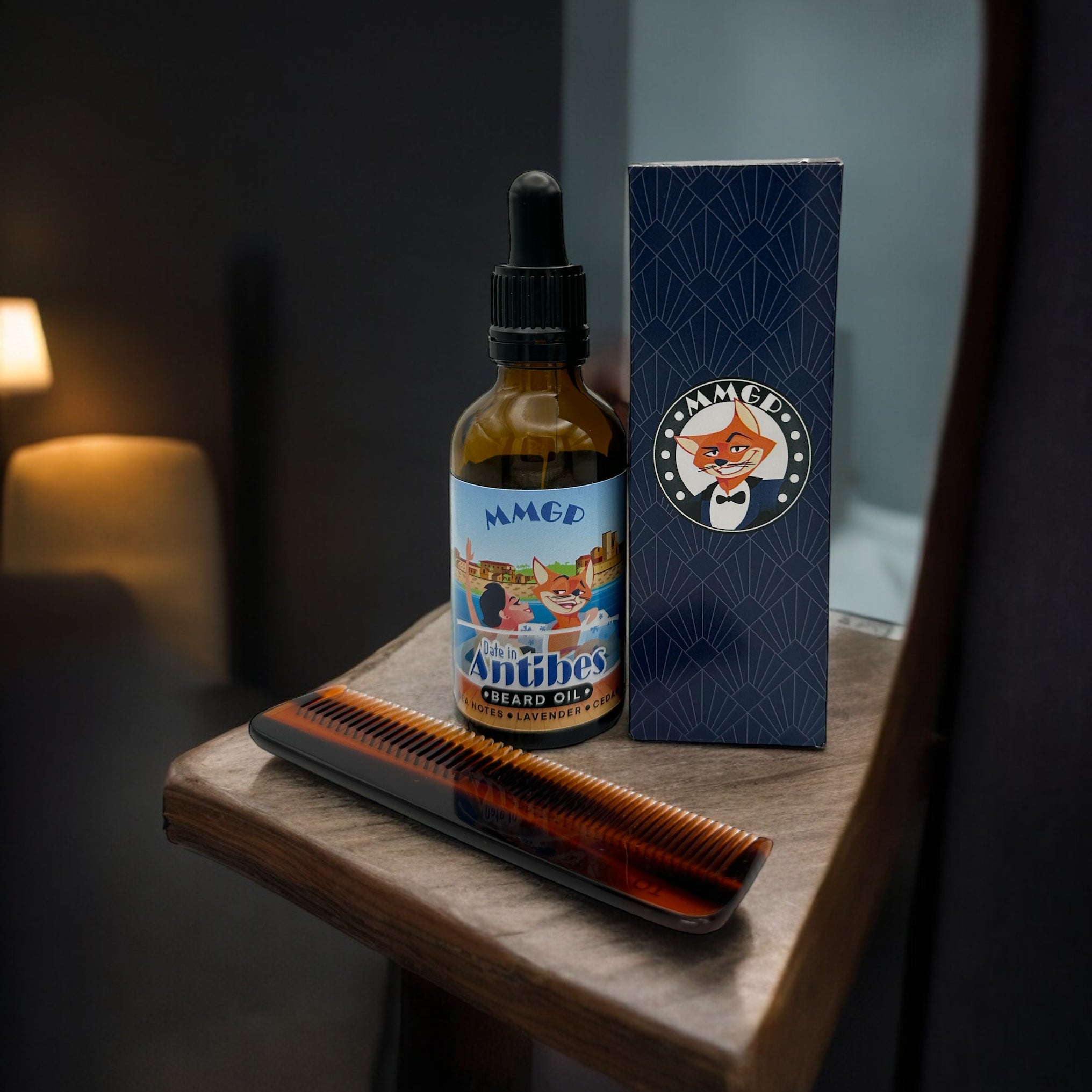 “Date in Antibes” (MMGP) artisan premium beard oil (50 ml)