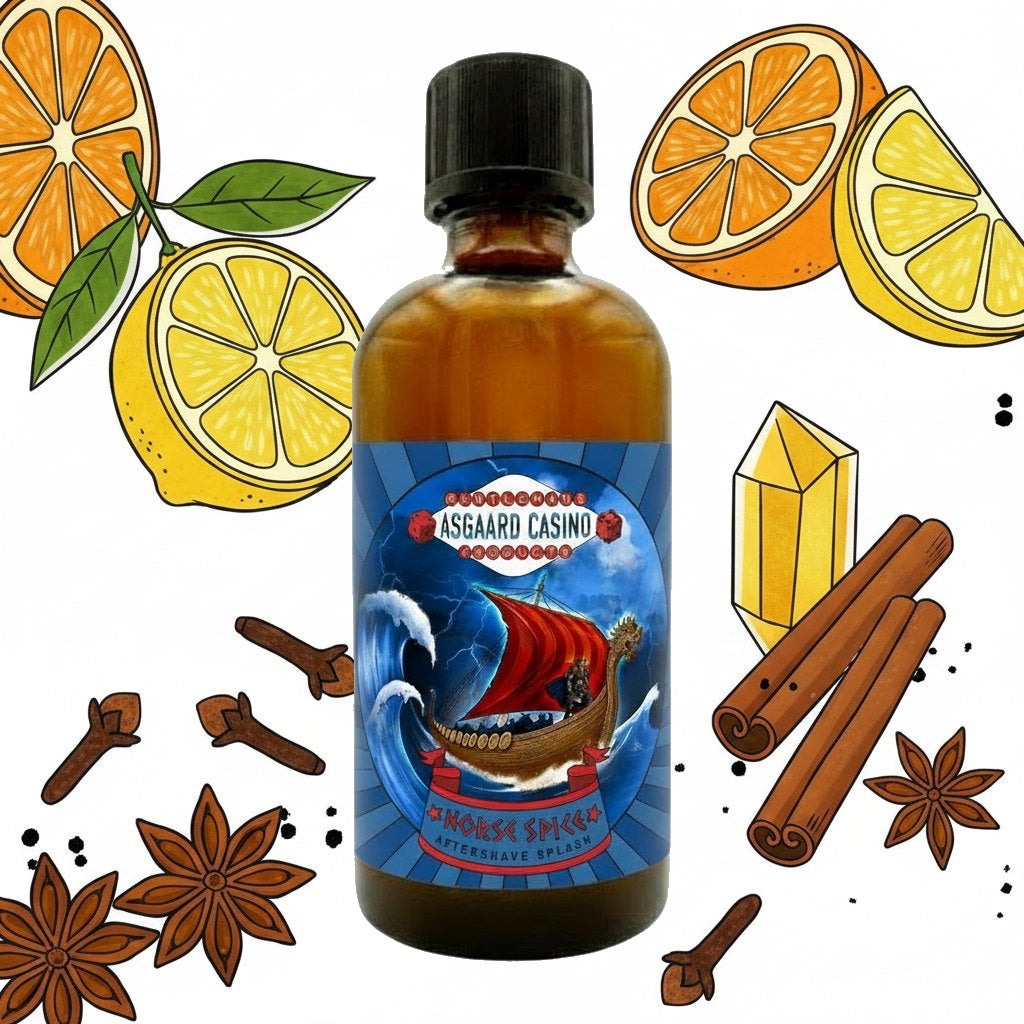"Norse Spice" (Asgaard Casino) Aftershave splash