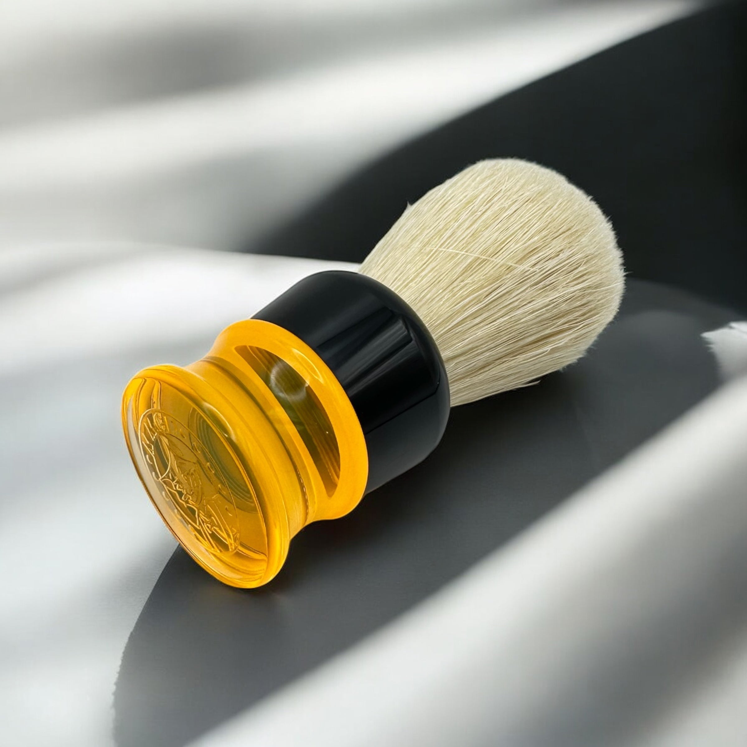 RAINBOW COLLECTION - ORANGE - 26 mm premium boar hair knot (MMGP-12)