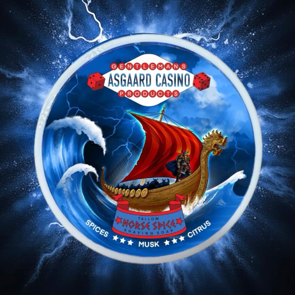 "Norse Spice" (Asgaard Casino) Shaving Soap
