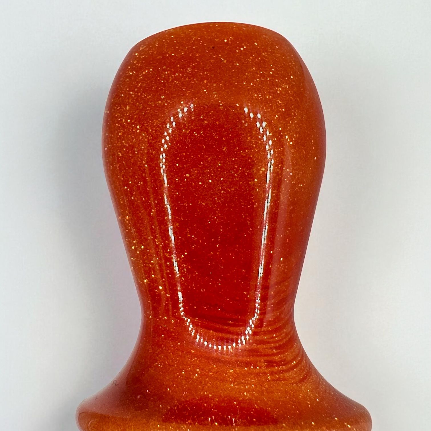 Asgaard Casino 24mm mixed badger and synthetic "Orange Explosion"  experimental shaving brush