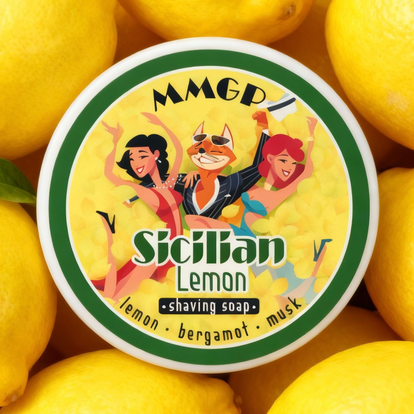 "Sicilian Lemon" (MMGP) Shaving soap 100g