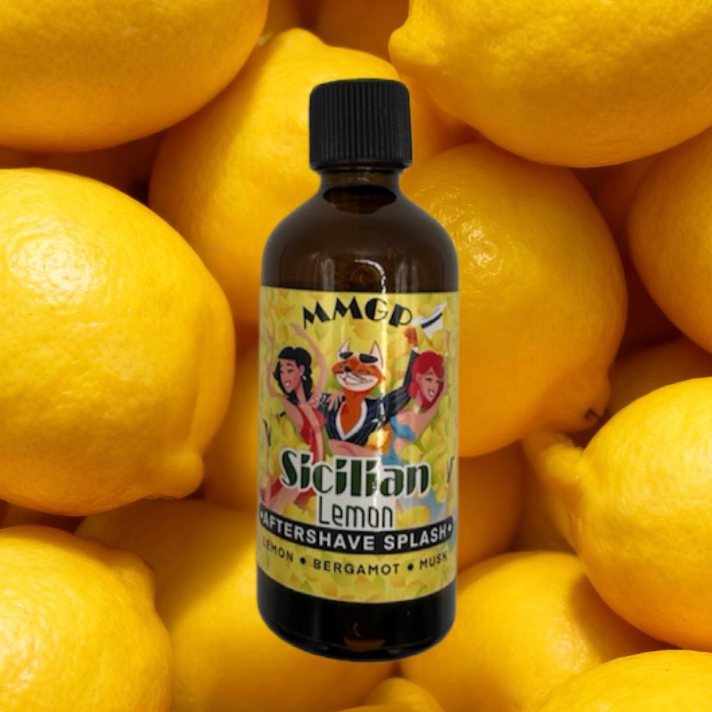 "Sicilian Lemon" (MMGP) Aftershave Splash 100ml
