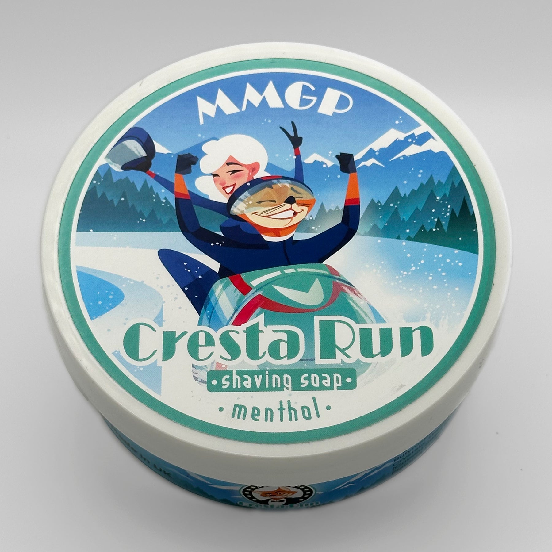 “Cresta Run” (MMGP) 7 butters premium artisan shaving soap (114g or 4 ounces)