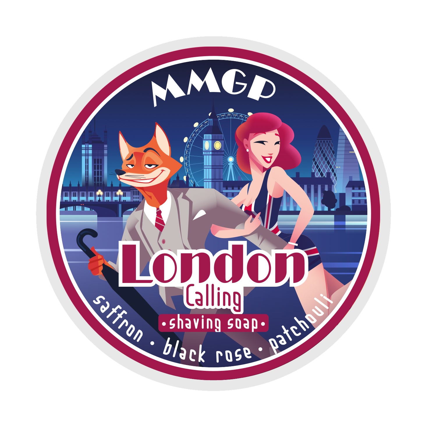 "London Calling" (MMGP) Shaving Soap 100g