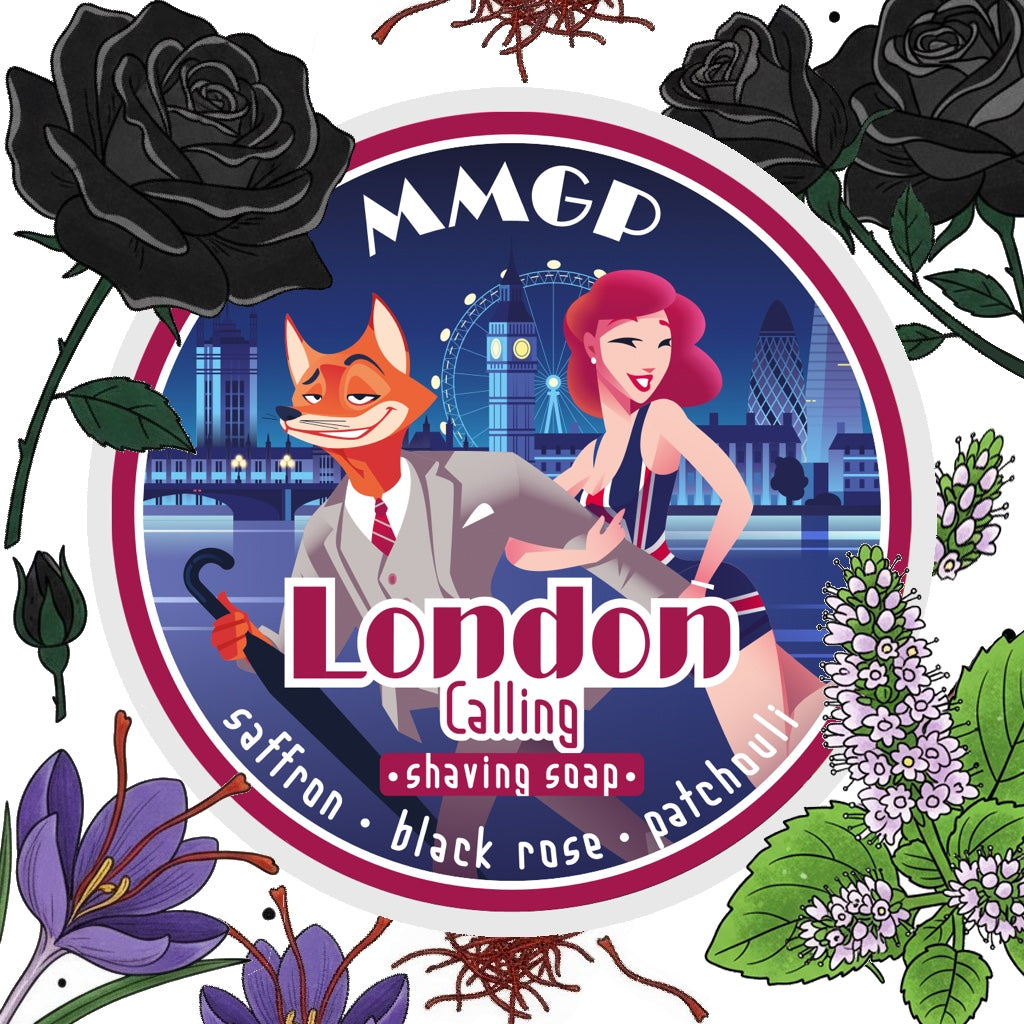 "London Calling" (MMGP) Shaving Soap 100g