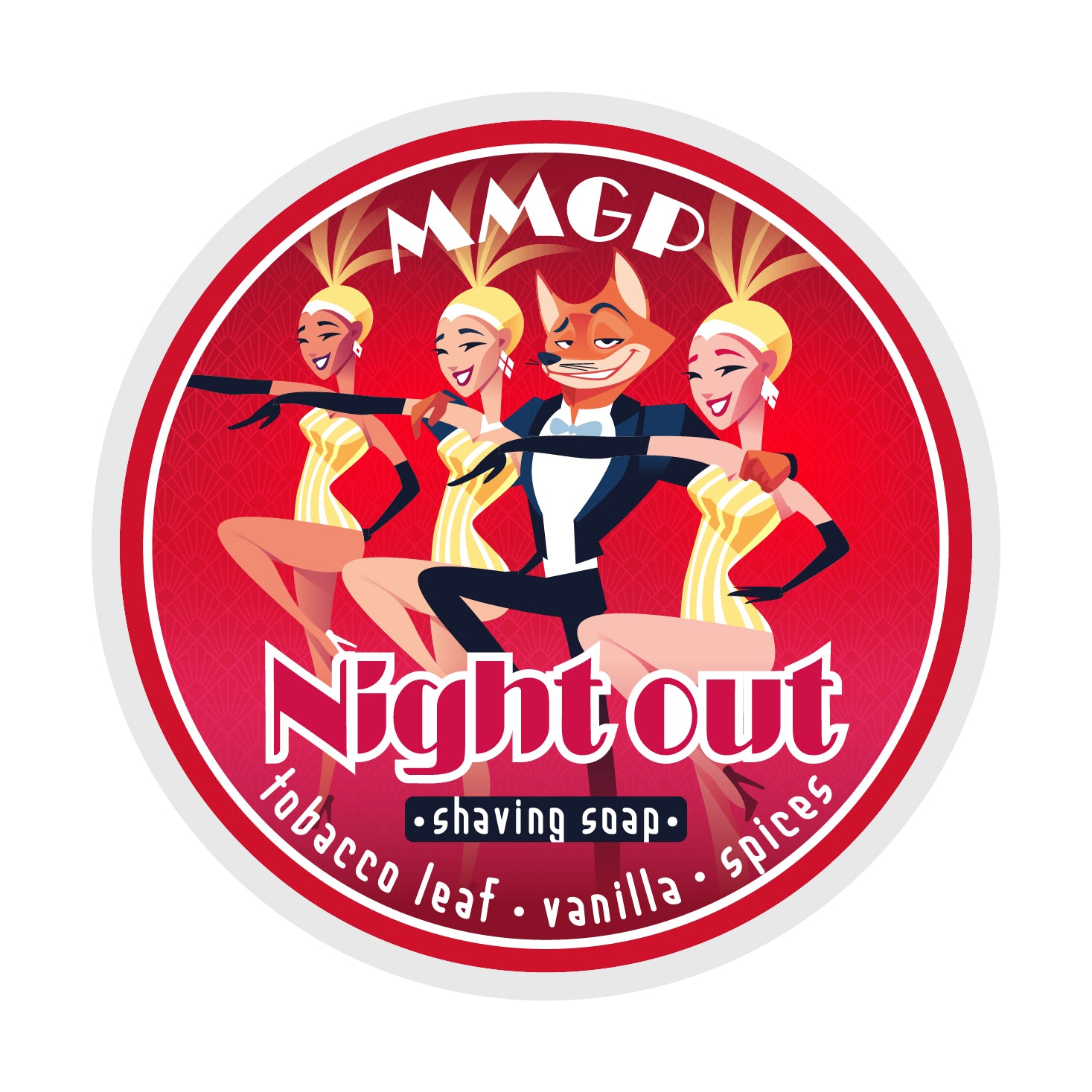 “Night Out” (MMGP) 7 butters premium artisan shaving soap (114g or 4 ounces)