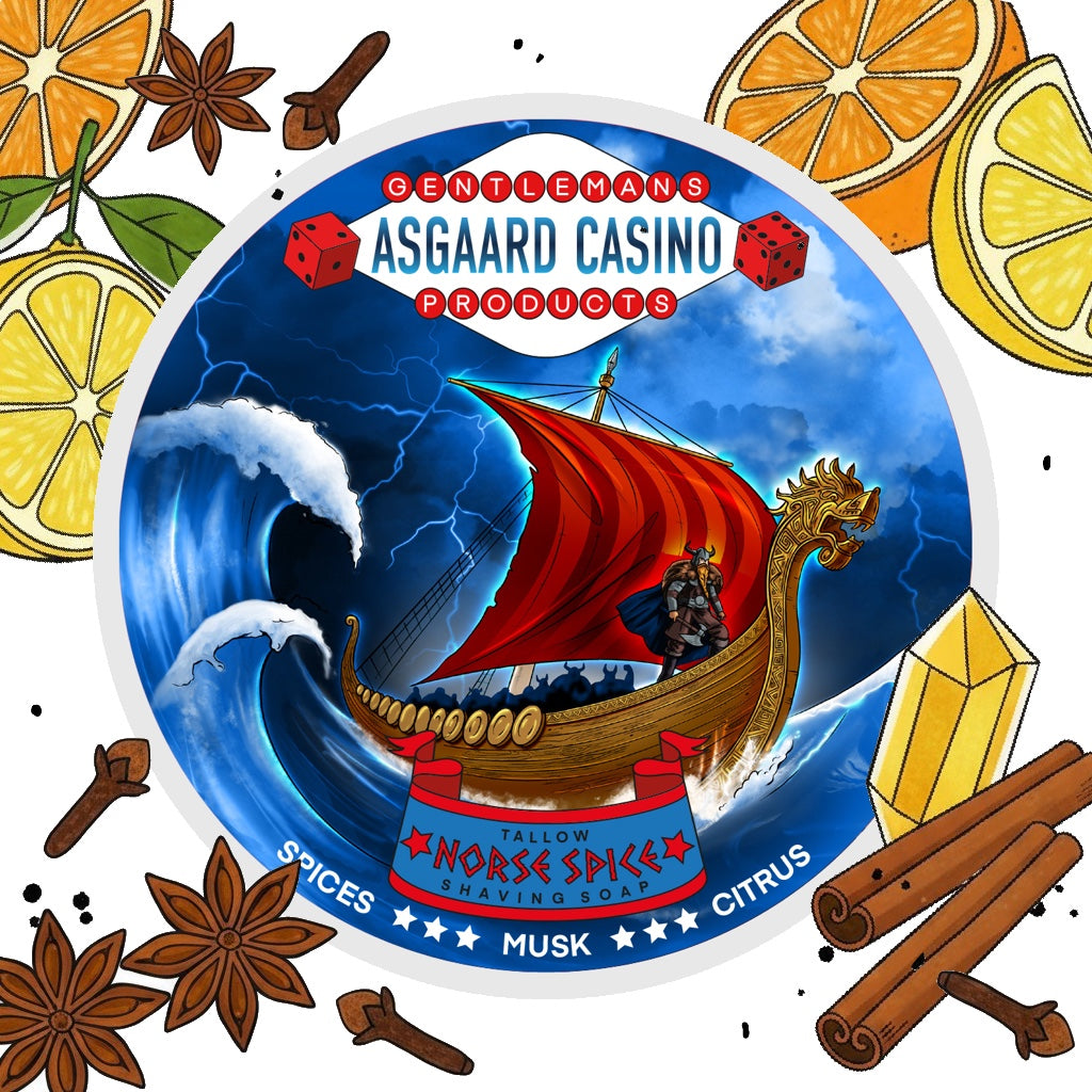 "Norse Spice" (Asgaard Casino) Shaving Soap